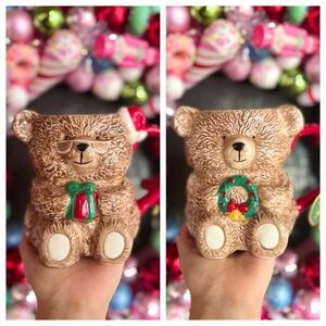✨NEW🧸Global Connection Viral Christmas Teddy Bear Mug SET🎁